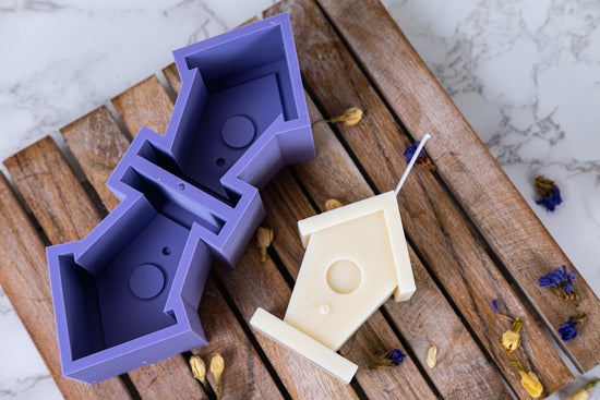 Birdhouse Silicone Mold