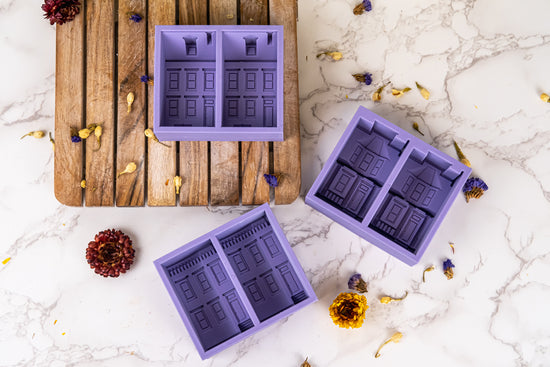 Mid Atlantic Row House Silicone Molds Set